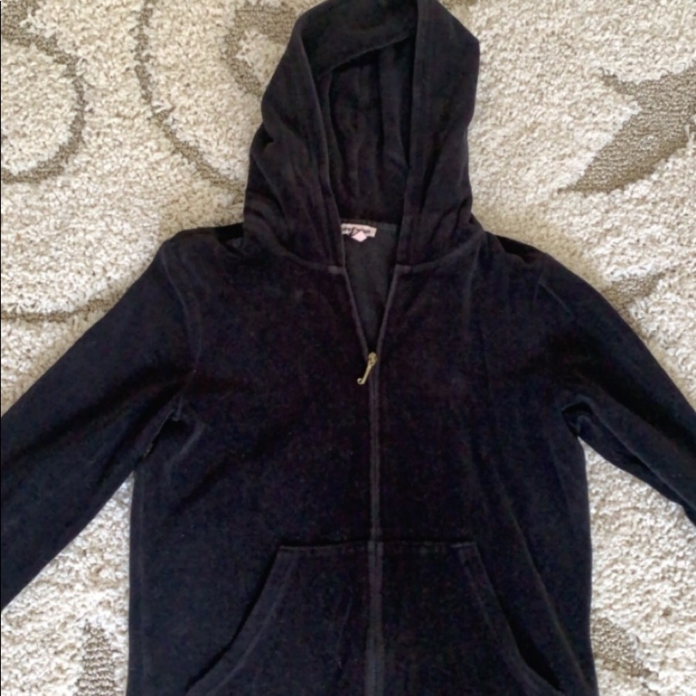 Juicy Couture black sweatshirt